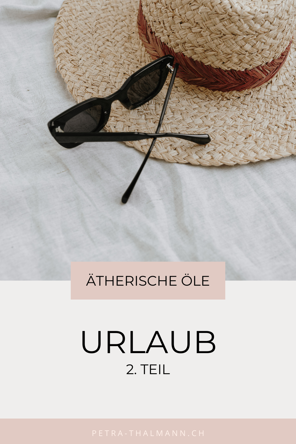 Sommer Sonne und ätherische Öle