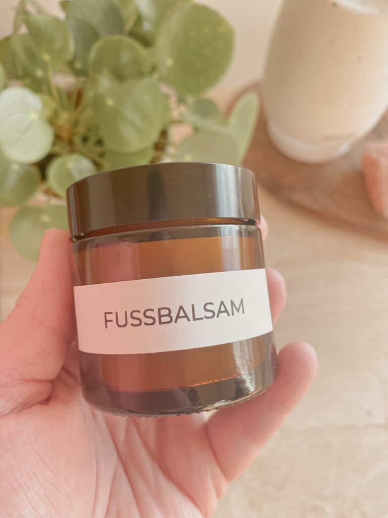 Fußbalsam selber machen
